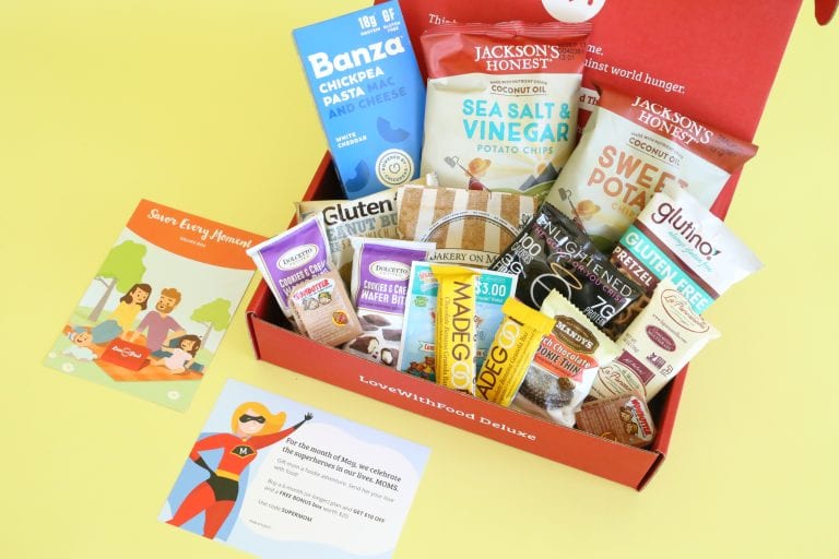 A Year of Boxes™ Love With Food Deluxe Box Review May 2017 A Year