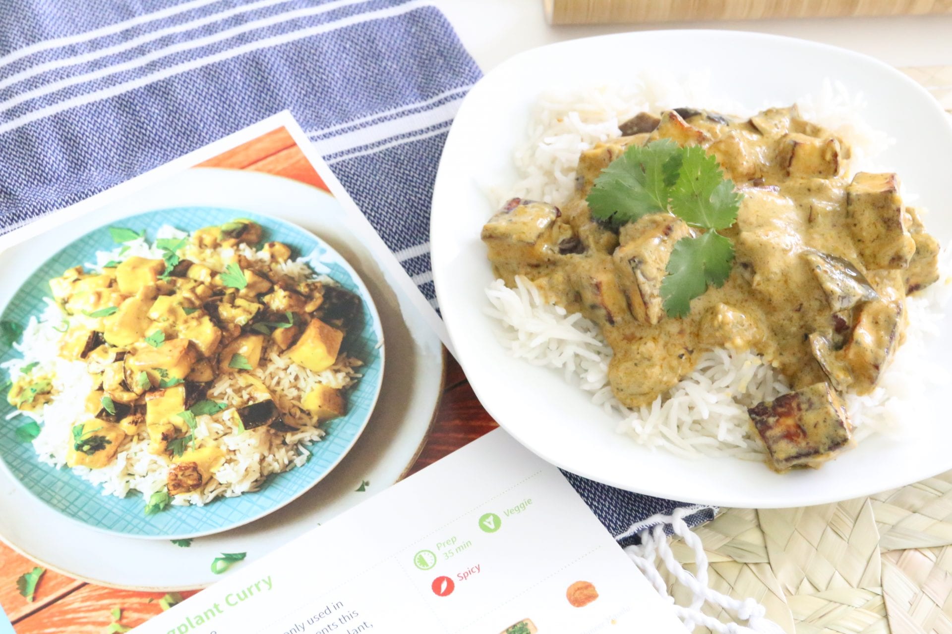 A Year of Boxes™ HelloFresh Canada Review Paneer & Eggplant Curry