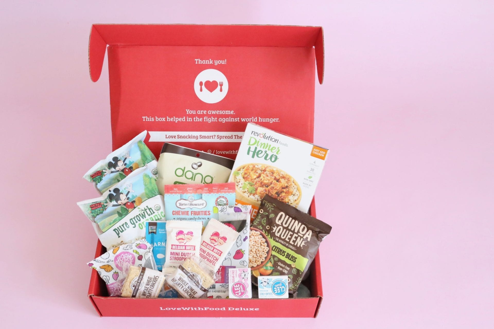 A Year of Boxes™ Love With Food Deluxe Box Review August 2017 A