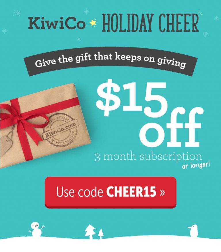A Year of Boxes™ KiwiCo Coupon Code December 2017 A Year of Boxes™