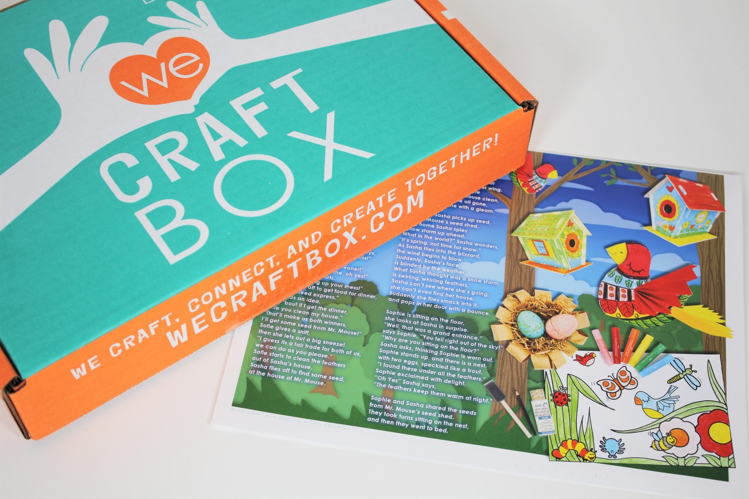 Monthly craft box for 2024 toddlers