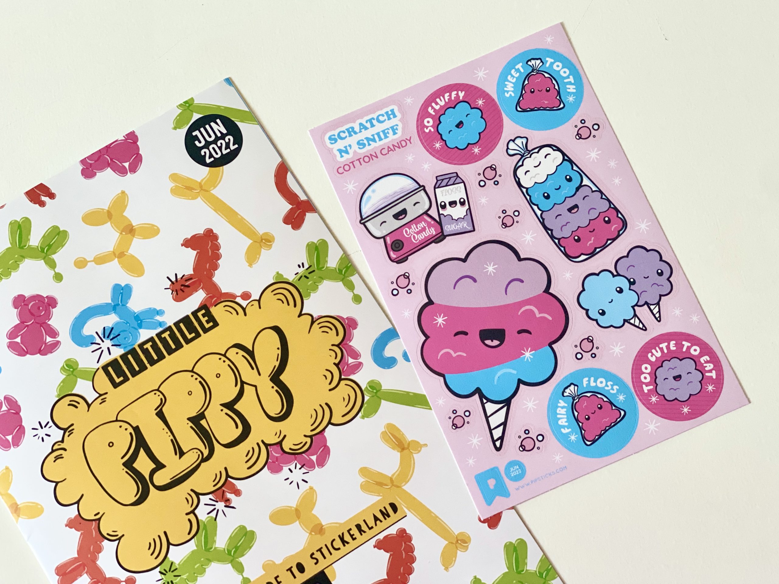 A Year of Boxes™  Pipsticks Kids Sticker Club Review June 2022 - A Year of  Boxes™